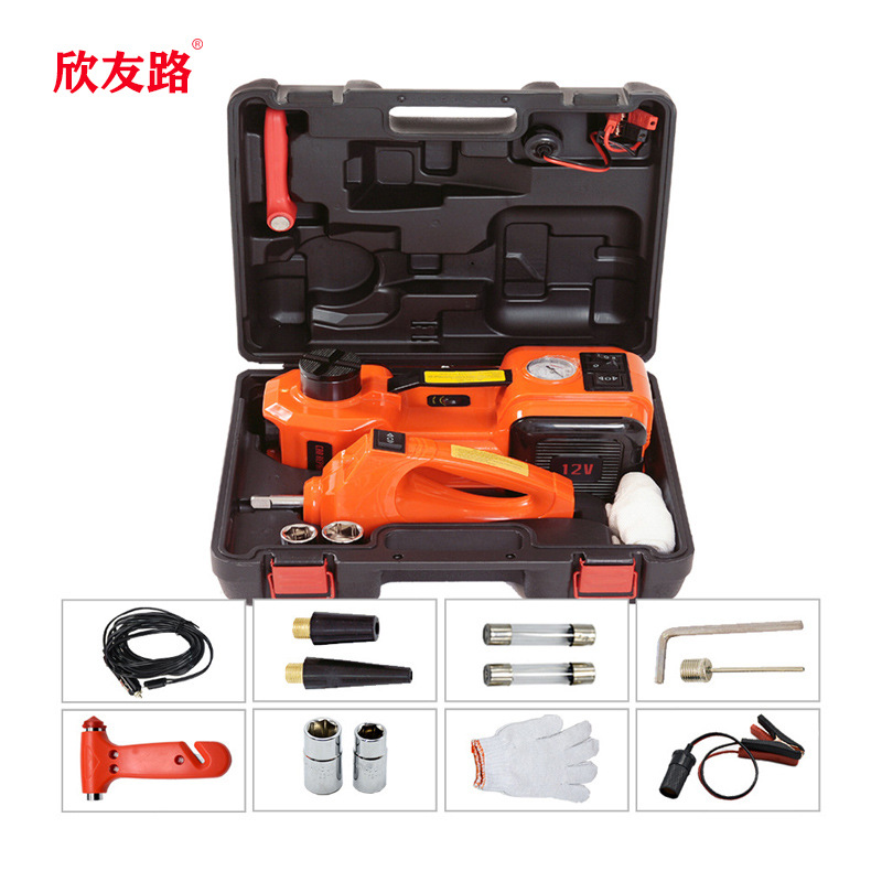 Car 12V Electric Hydraulic 0kg Top Off-Road Model Car-Mounted 0kg Top Tire Changing Tool 5-Ton Car 0kg Top