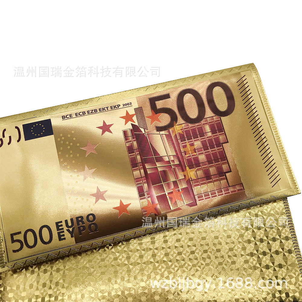 Gold foil envelope gold foil is a gold foil red envelope US dollar envelope Indian red envelope factory direct sales can do wide