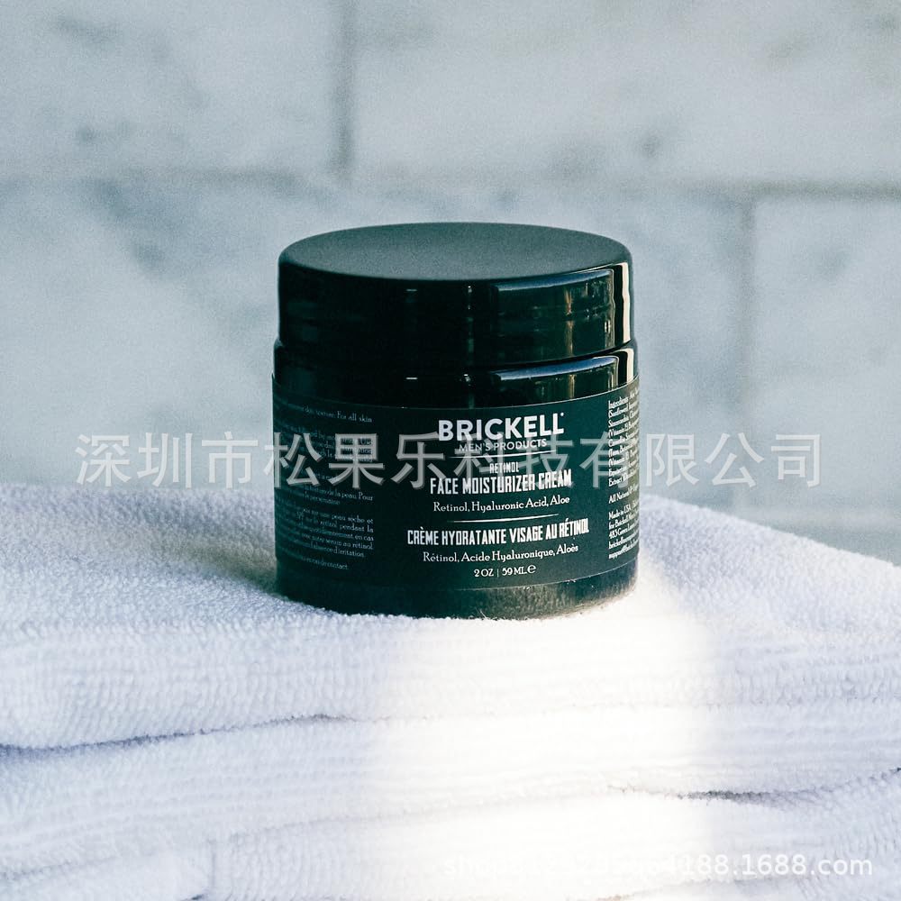 Cross-Border Popular Brickell Face Moisturizer Cream Retinol Cream Shenzhen Spot