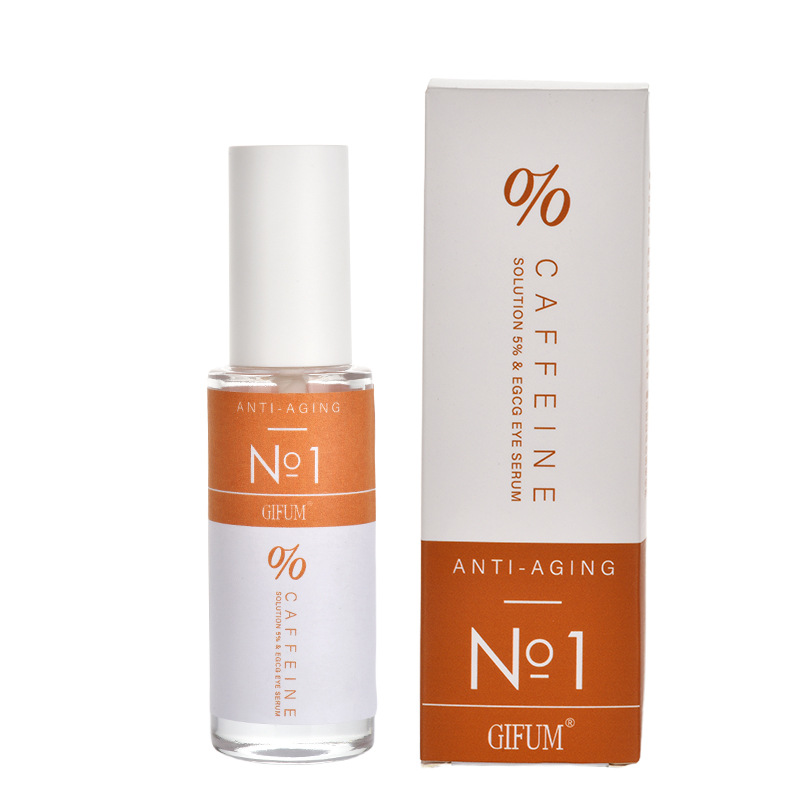 Caffeine Anti-Wrinkle Eye Essence Oil, Lightening Lines, Brightening Skin Tone, Improving Dark Circles, Eye Essential Oil