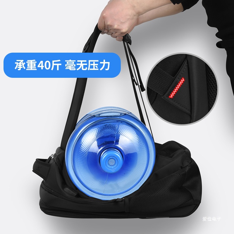 Septwolves Backpack Men's Backpack Business Travel Large Capacity Business Computer Bag New Male College Student Bag