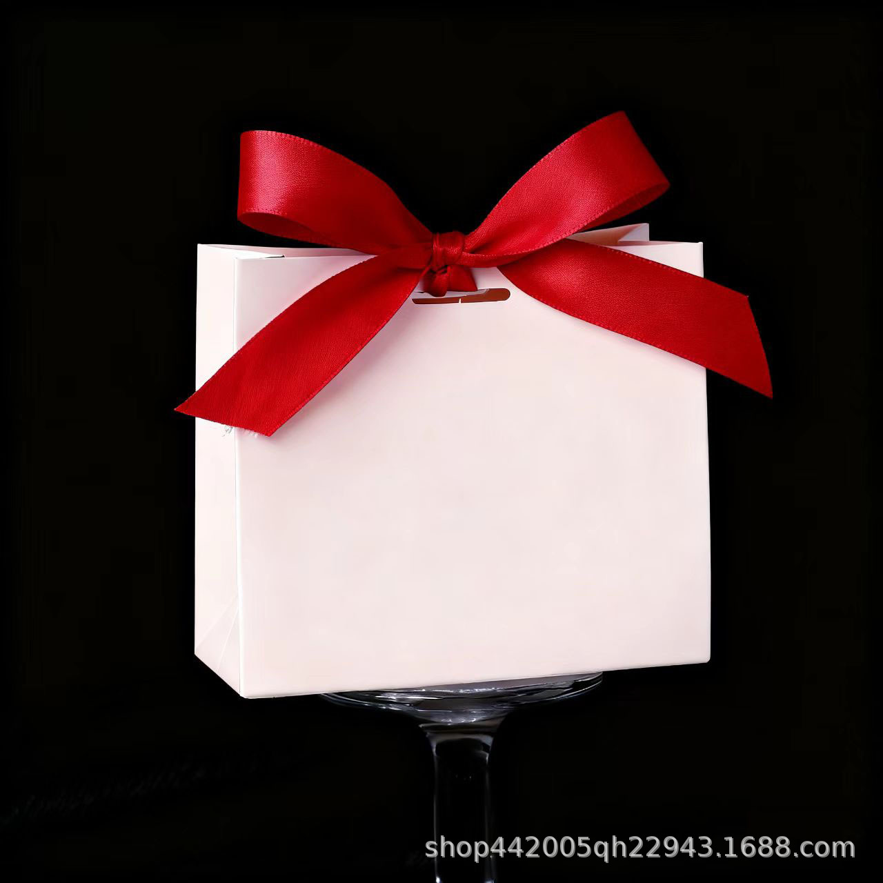 Cross-Border Blank Cardboard Wedding Candy Box Birthday Party Blank Cardboard Small Gift Return Gift Bag