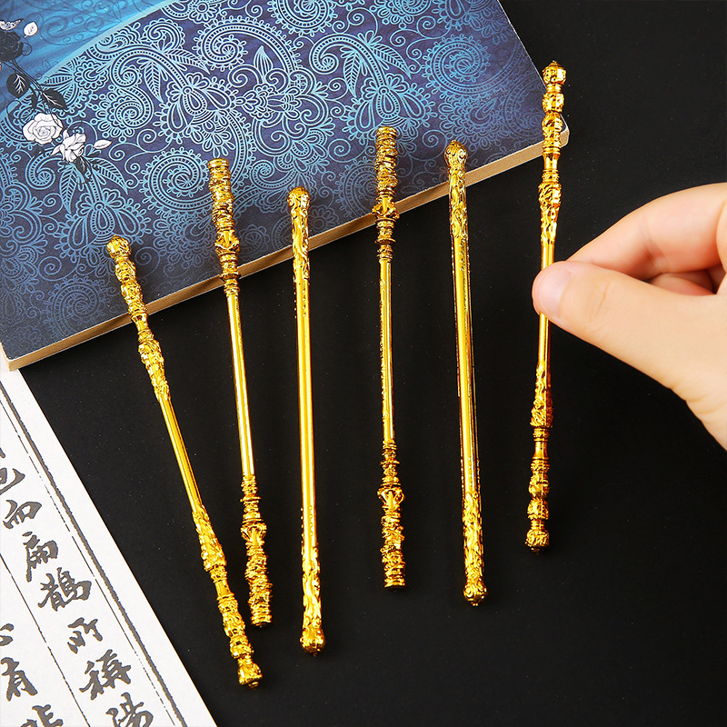 Wukong Ruyi Golden Hoop Stick Game Surrounding Mini All-metal Crafts Ornaments Model Ornaments Kindergarten Gifts