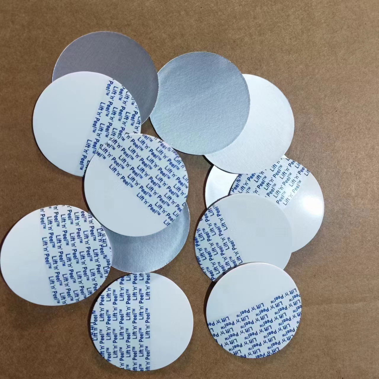 Half-Pull Ear Electromagnetic Induction Aluminum Foil Gasket Sealing Film Easy to Tear and Easy to Remove Bottle Cap Sealing Gasket Pressure Sensitive Gasket