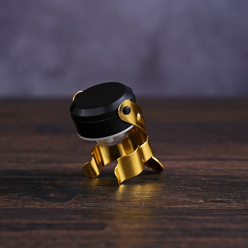 Universal Champagne Stopper, Red Wine Stopper, Fresh-Keeping Stopper, Stainless Steel Wine Stopper, Wine Bottle Stopper, Boxed Wholesale