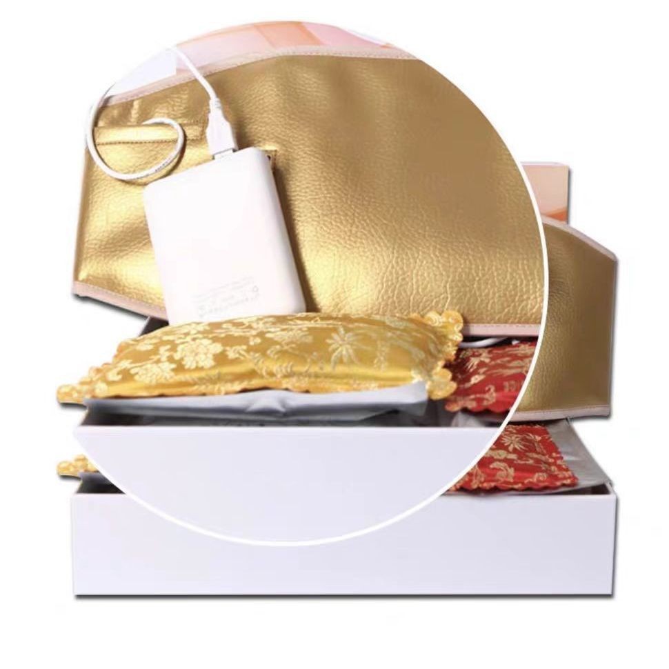 Herbal Slimming Authentic Hot Compress Pack for Slimming Waist, Reducing Belly Fat, Warming Uterus, Electric Heating Fat Reduction Slimming Belt