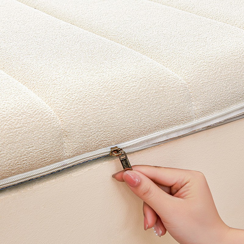 Cross-Border Preferred Teddy Velvet Bay Window Mat Waterproof and Anti-Fouling Removable and Washable High-Density Sponge Cushion Window Sill Mat