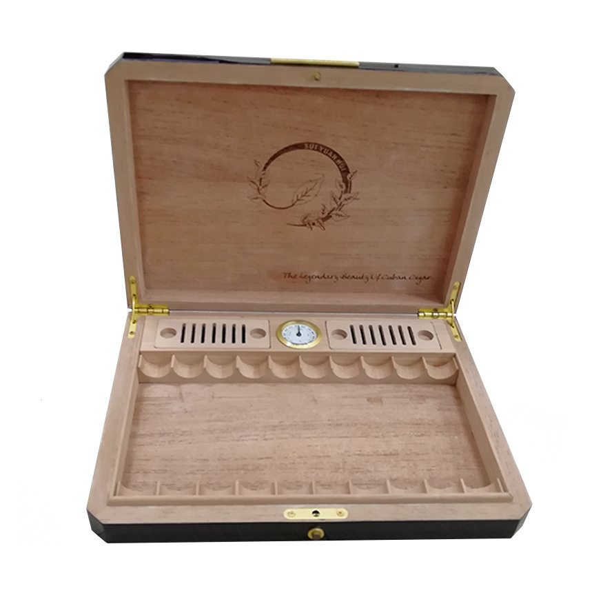 Manufacturers Can Produce Bright Cigar Wooden Boxes, Painted and Sprayed Cigar Storage Wooden Boxes, Moisturizing Cigarette Boxes, Wooden Packaging