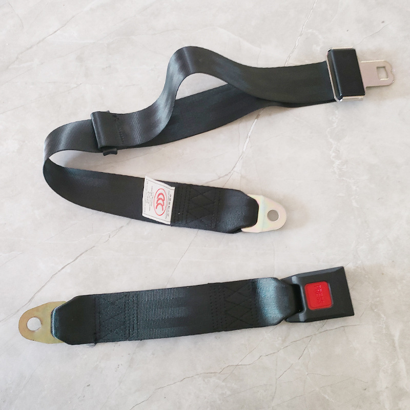 Car Two-Point Seat Belt, Bus, Minibus, School Bus, Waist-Type Manual Adjustment, Universal Safety Belt, Life Belt