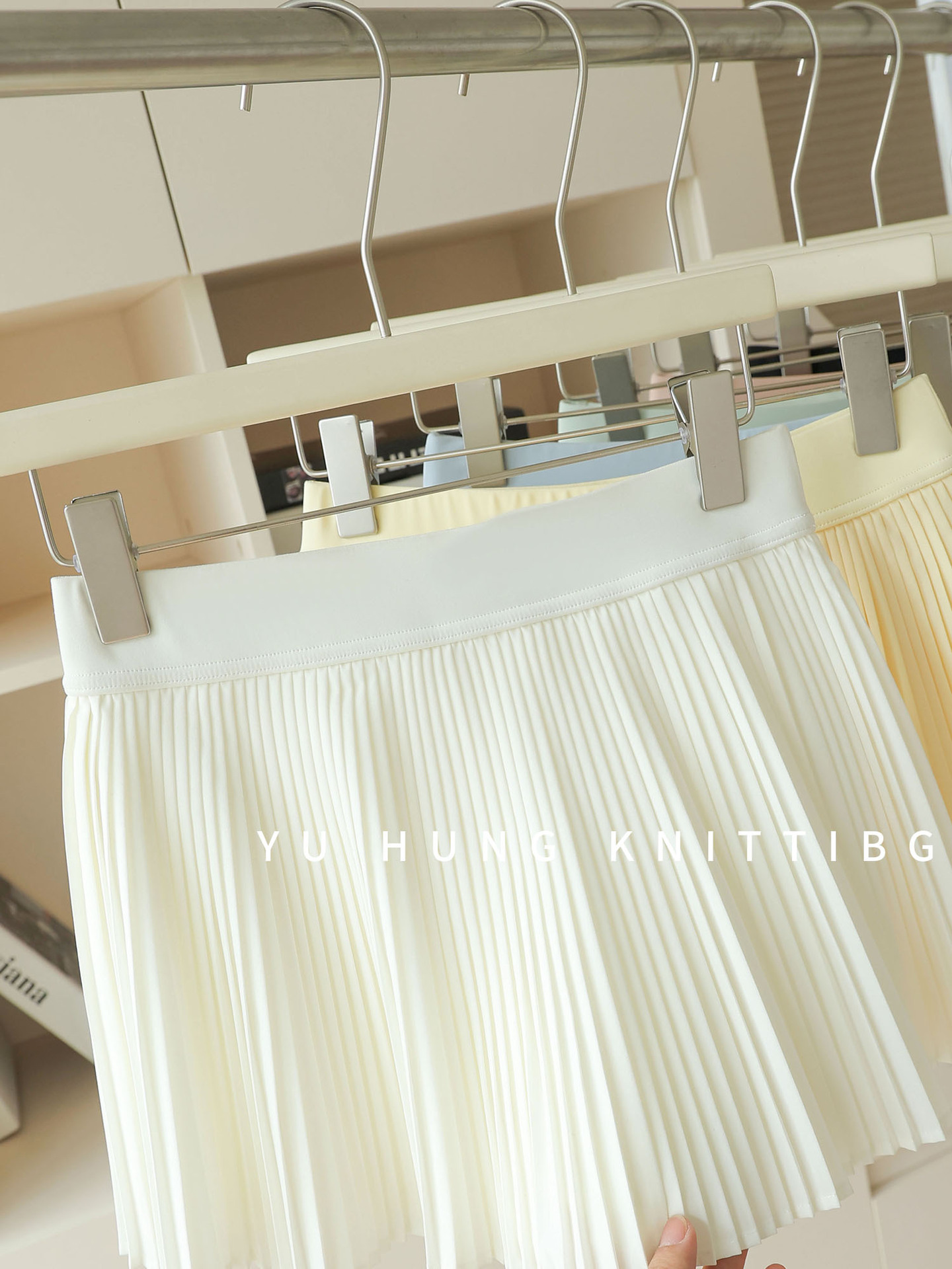 Sports Short Skirt for Women in Summer Vacation Two-Piece Lined Anti-Exposure Running Fitness Exercise Quick-Drying Pleated Tennis Skirt