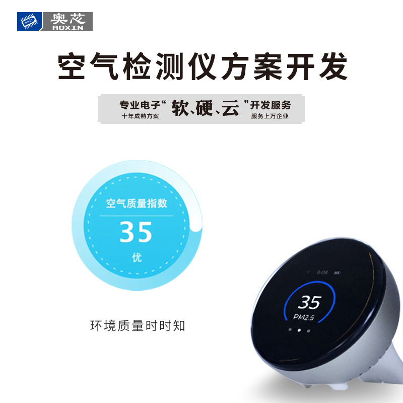 Материнская плата для мониторинга воздуха, аппаратное решение, разработка и дизайн программного обеспечения для обнаружения формальдегида