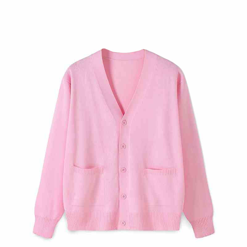 Jk Uniform Cardigan Sweater [Seven Needles Thickened] Coat Fall/Winter Japanese Department College Style Joker School for Women