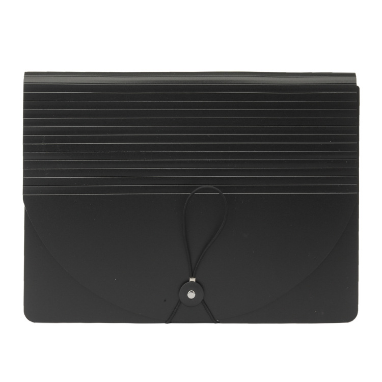 Explosive spot 24 grid telescopic rainbow liner organ bag folder A4 multi-layer classification file package