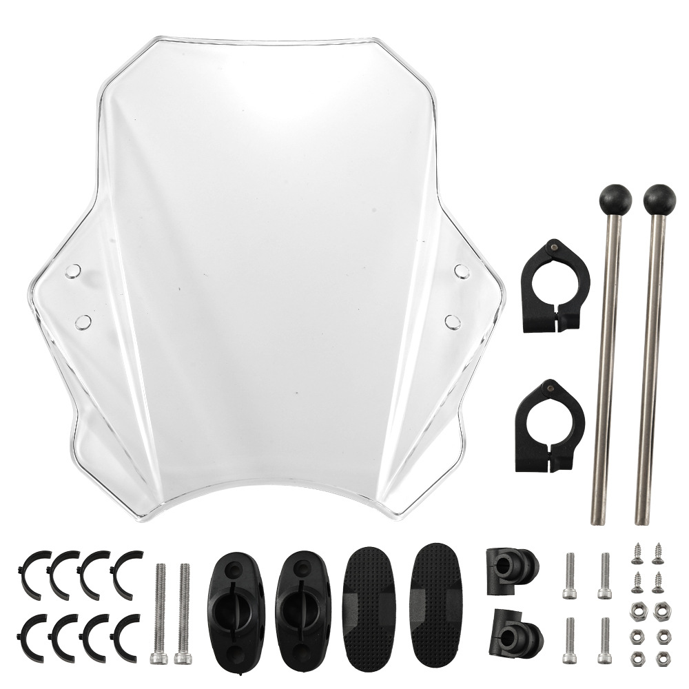 Motorcycle Modification Accessories Suitable for Kawasaki Honda Bmw Yamaha Suzuki Windshield Universal Windshield