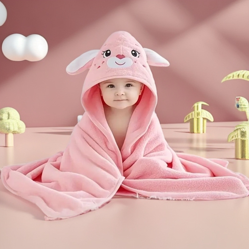 Manufacturer Customized Cross-Border Baby Blanket, Spring and Autumn Style Newborn Swaddling Towel, Swaddling Bath Towel
