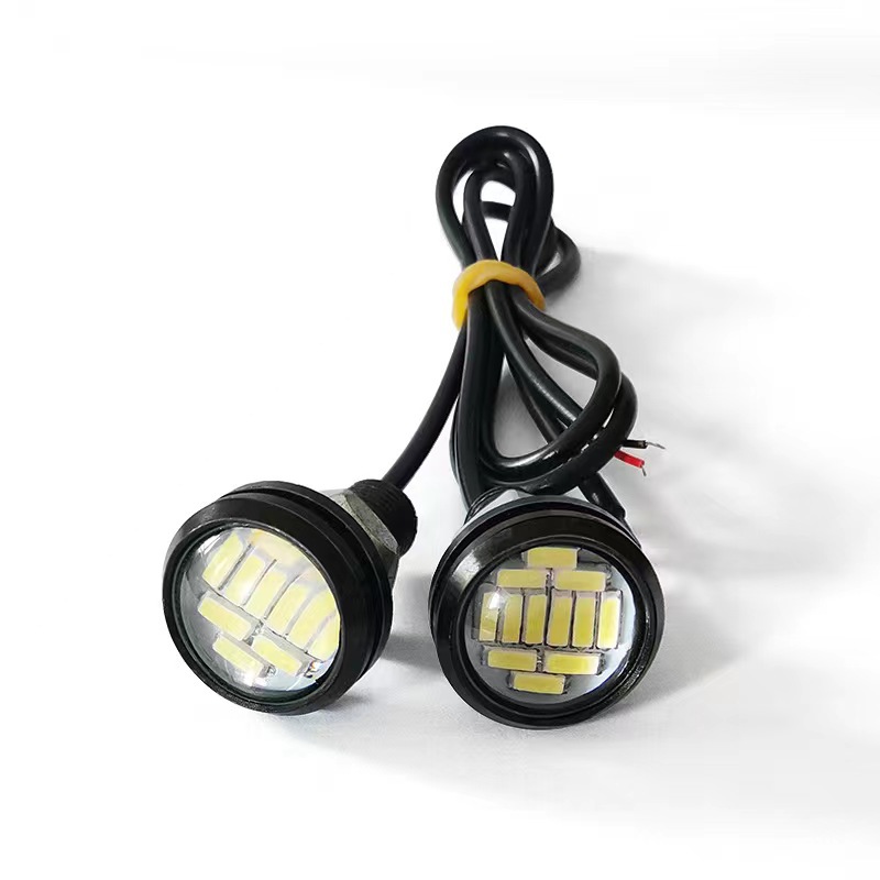 Spot Direct Sales Newly Upgraded 4014Led Aircraft Light 12Smd Car Motorcycle High-Brightness Waterproof Flash Modified Light