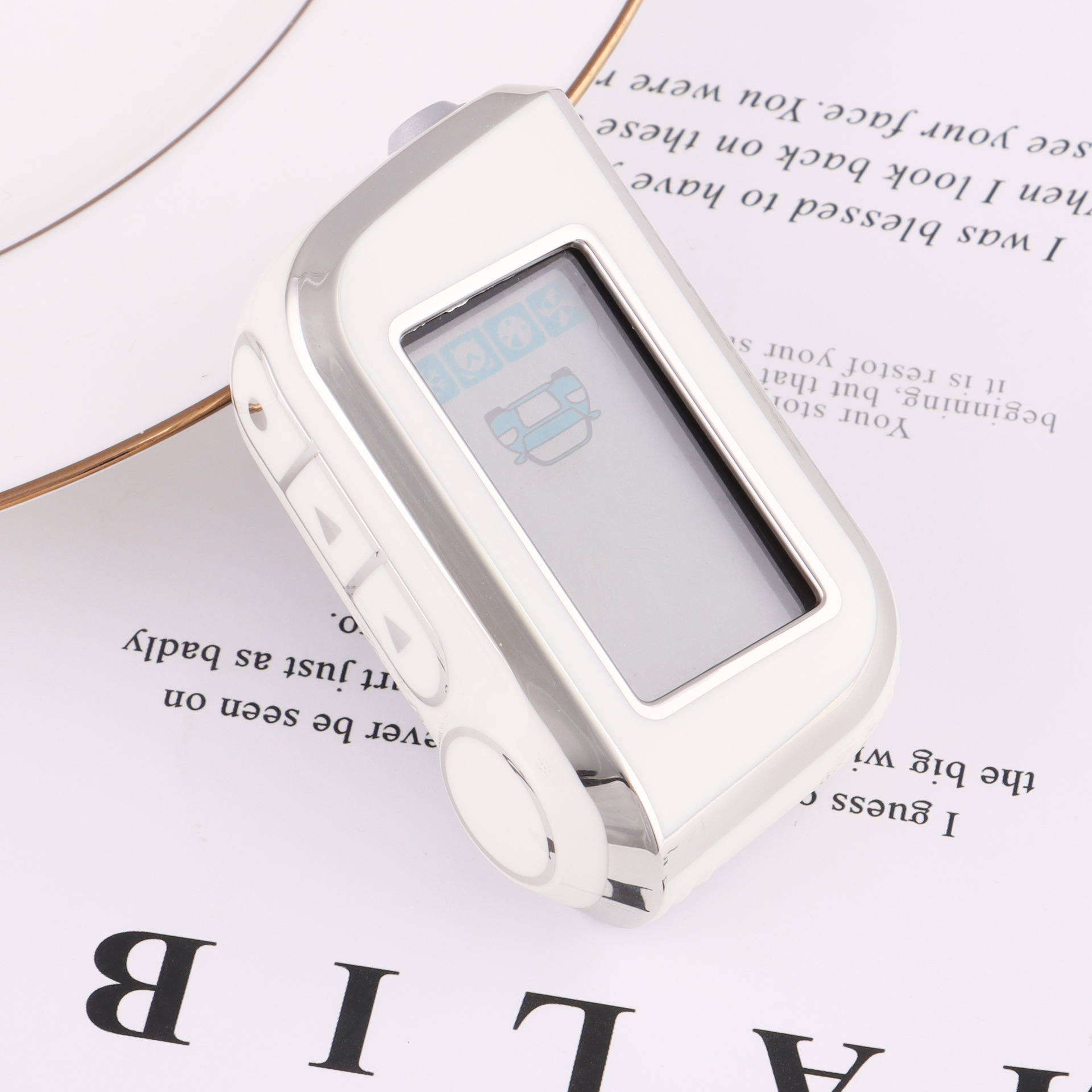 Russian Starline A93 Remote Two-Way Alarm Tpu Car Key Bag Remote Control Protective Cover Shell Buckle