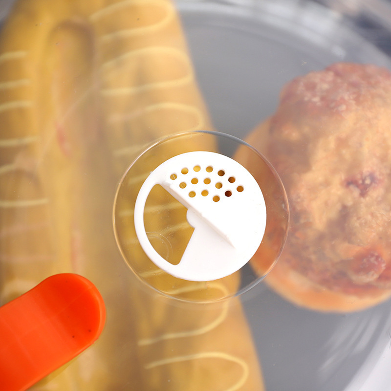 Spot Wholesale Transparent Dish Cover, High Temperature Plastic Microwave Oven Heating Cover, Fresh Food Microwave Oven Splash-Proof Cover