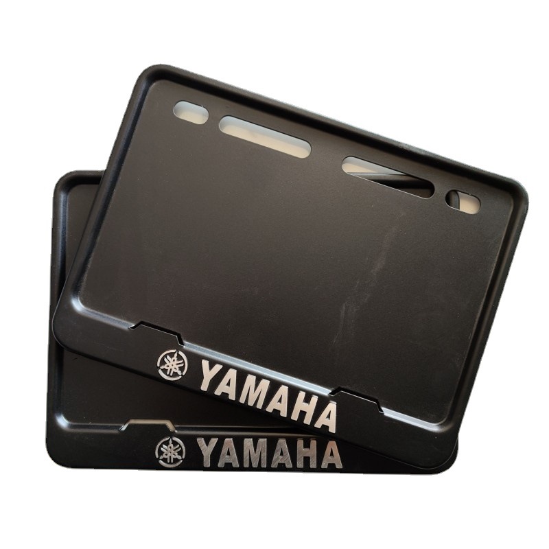 Philippines Motorcycle New Model License Plate Holder Advertising Sign Frame Car Dealership License Plate Bracket Modification Wholesale Customization