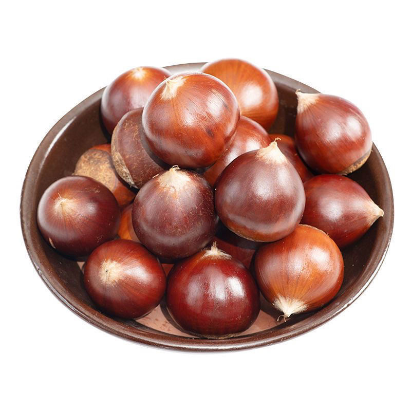 Authentic Jiannou Alpine Chestnuts 2.5kg Whole Box Fresh Wild Farm Chestnuts Wholesale Free Shipping Ready to Pick