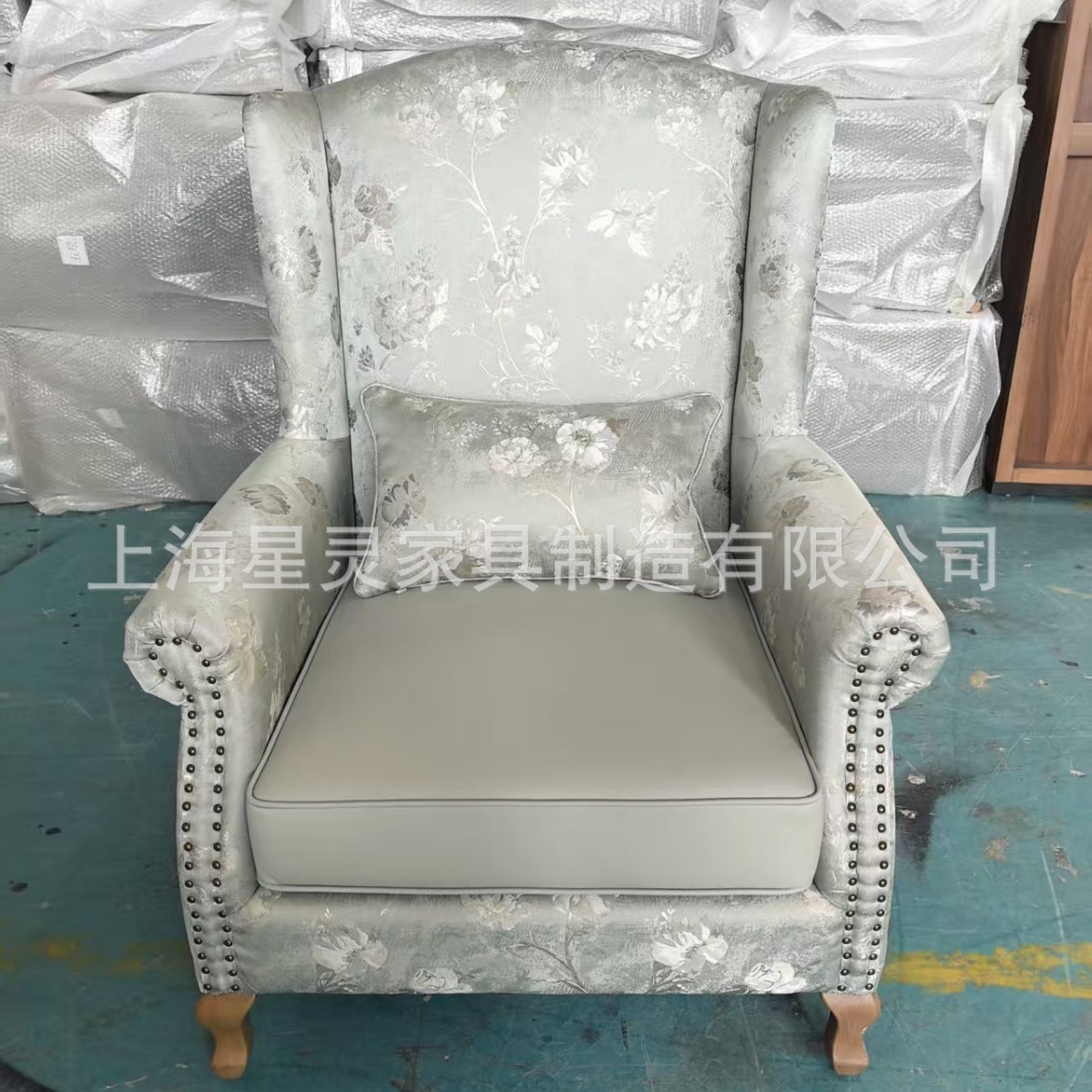 Американский ретро-кресло, легкий роскошный диван для маленькой квартиры