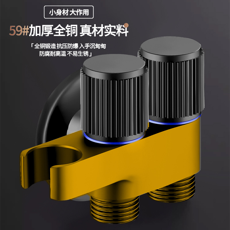 Toilet Companion Flushing Spray Gun Bathroom Toilet High-Pressure Faucet Nozzle Flushing Gun Household Bidet Set