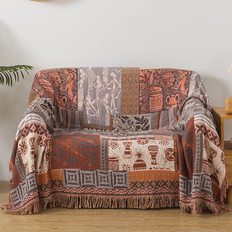 Tassel Cotton Gauze Towel Quilt Summer Cool Quilt Summer Single Double Air-conditioning Quilt Children's Cotton Summer Quilt Nap Blanket