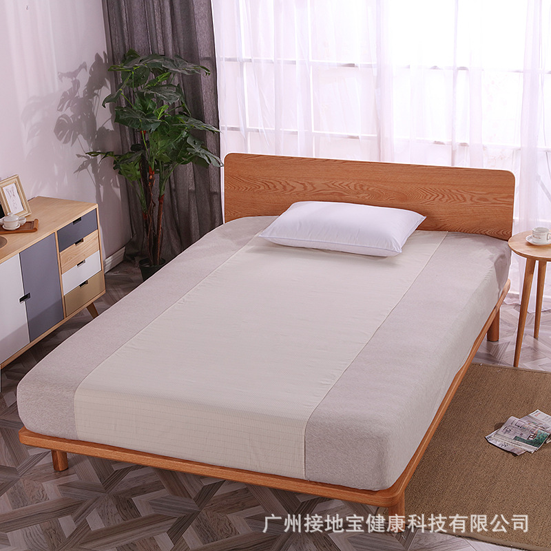 Простыни для заземления с серебряным волокном, антистатическое постельное белье