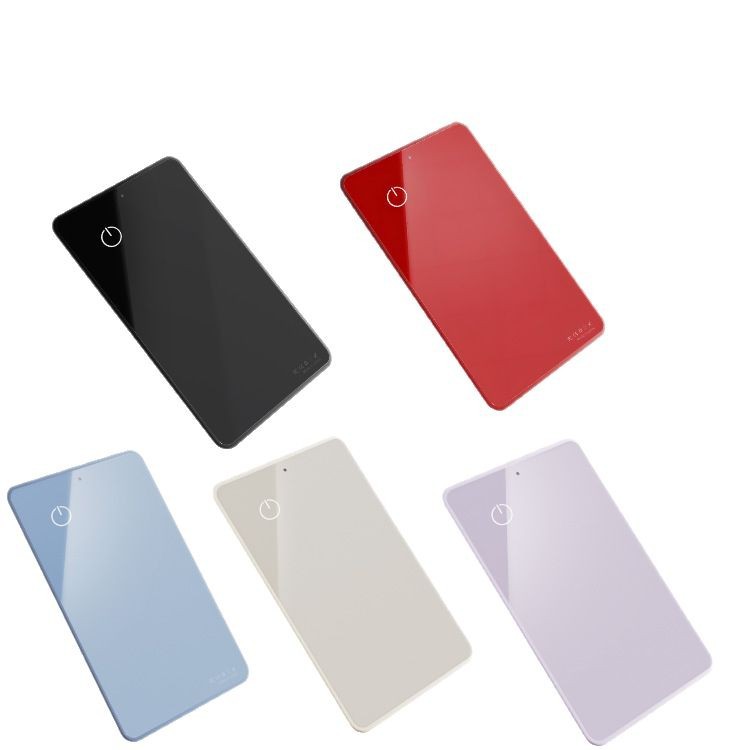 Tempered Glass Wallet Card Findmy Locator Is Suitable for Apple Glass Card Anti-Lost Device Can Be Embedded