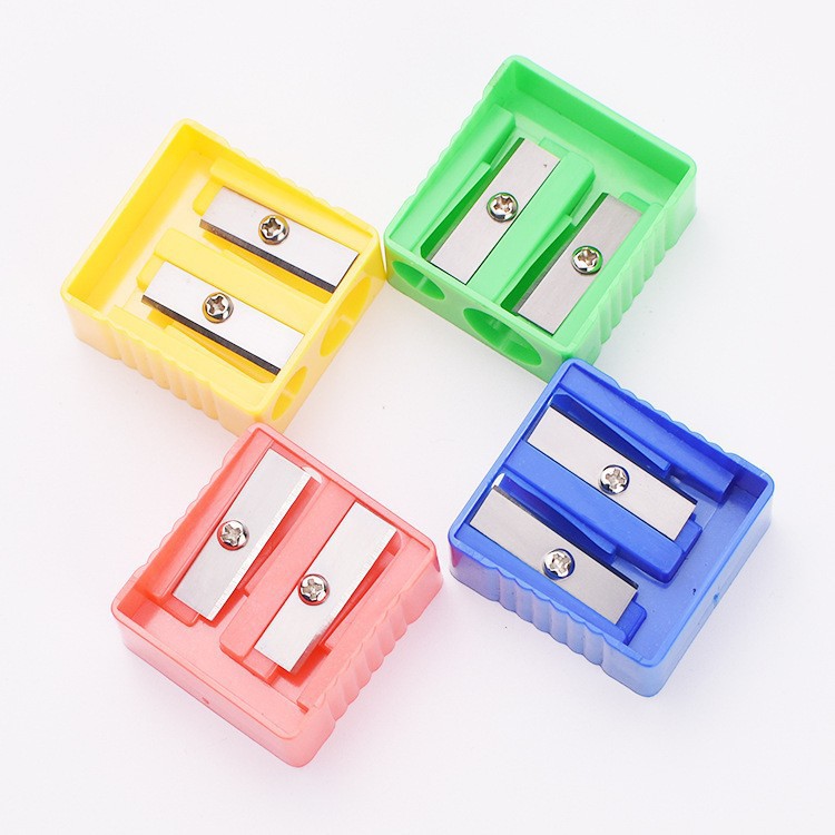 Точилка TAIHAO с двумя отверстиями большая волна мини точилка двойная точилка для студентов