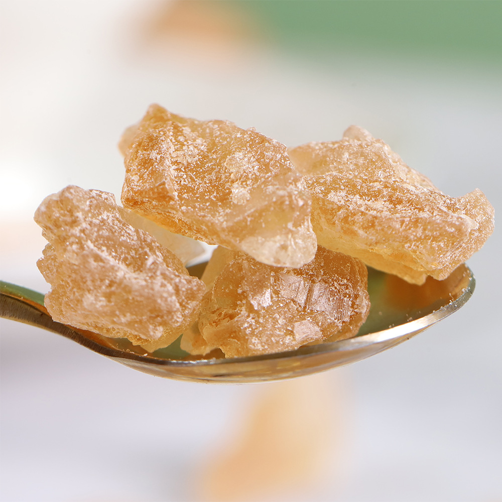 Crystal sugar yellow crystal sugar old crystal sugar small polycrystalline earth crystal sugar factory wholesale 50g small package