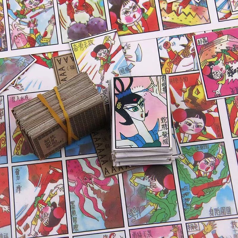 Ностальгическая иностранная карточная игра 8090 после съемки иностранной карточной игры Донки Конг тыквенная кукла Сунь Укун звериные шахматы игрушка пазл