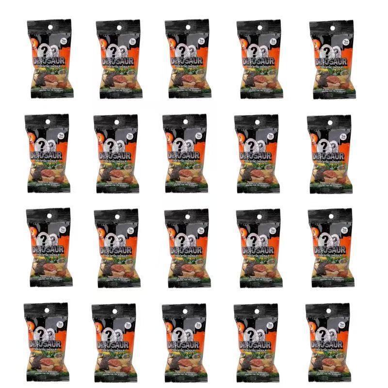Blind Bag Kidsren's Finger-Biting Dinosaur Toy Mini Small Mouth Bite Tyrannosaurus Triceratops Dinosaur Model