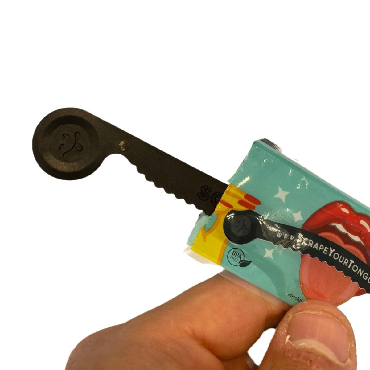 Wholesale oral health daily tongue scraper reusable, anti prank tongue cleaner