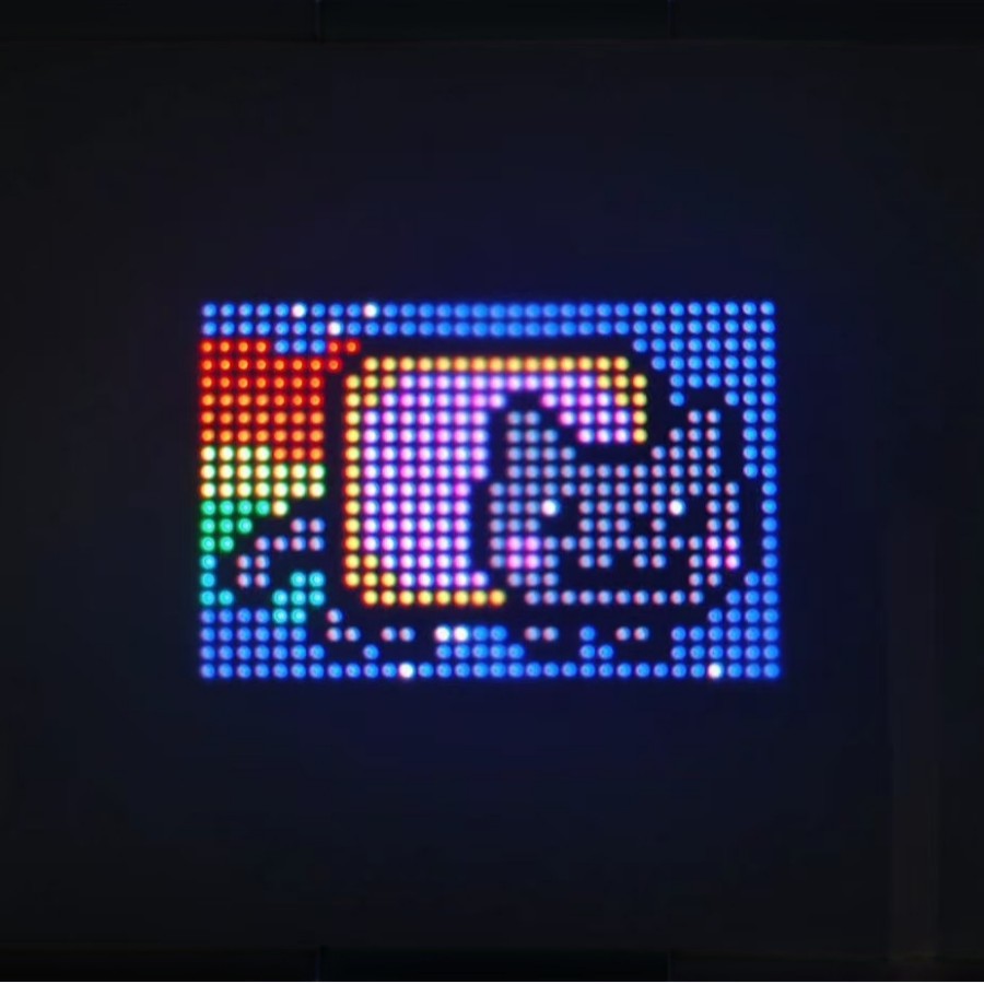 Cross-Border Export Car Led Screen Bus Full-Color Digital Street Sign Bus Front and Rear Led Scrolling Text Screen