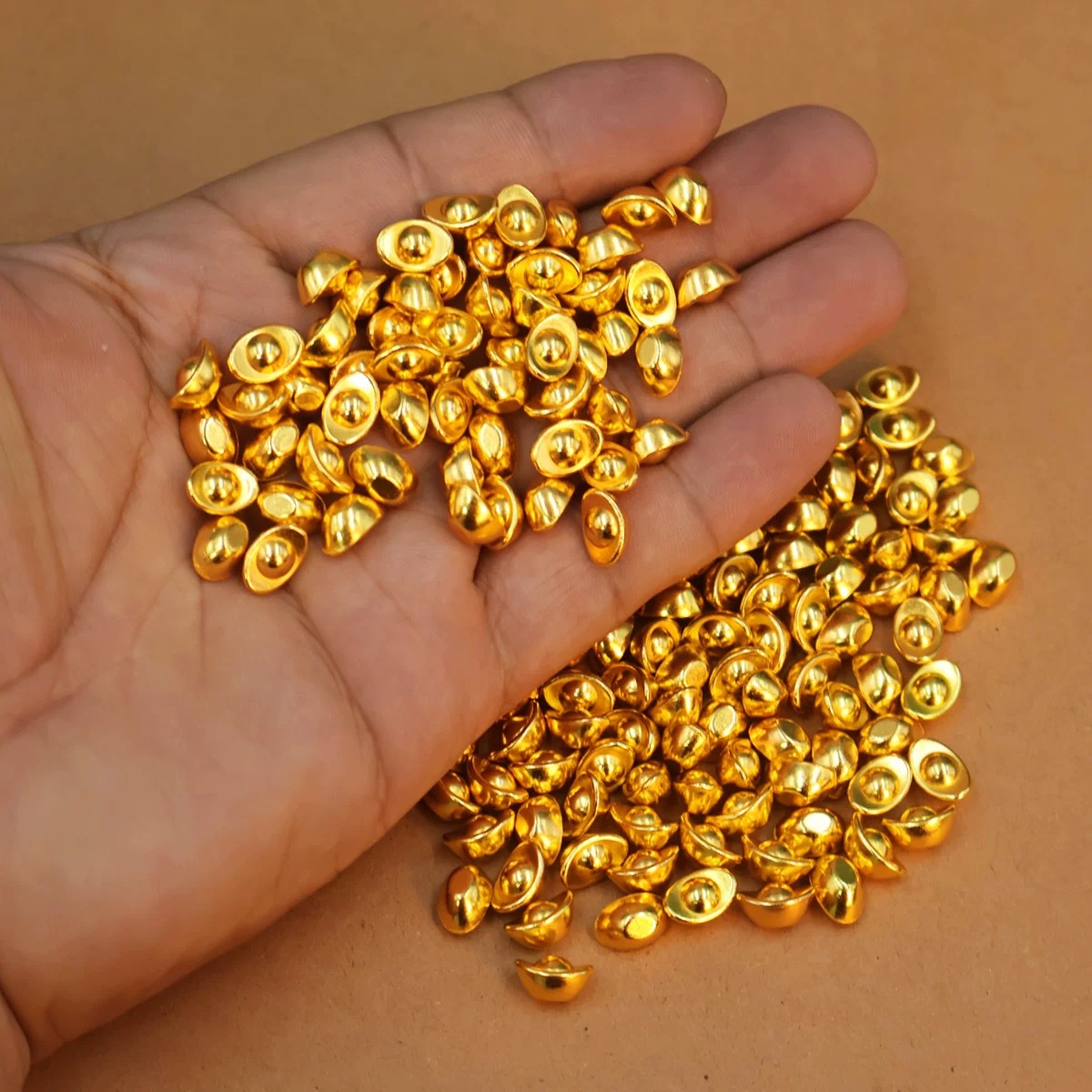 24 diy solid small ingot Chinese home ornaments mini zinc alloy solid small ingot wholesale