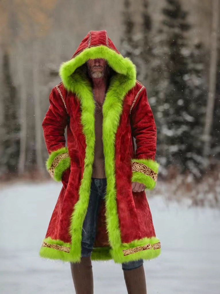 Amazon Cross-Border Christmas Snowman Costume Santa Claus Costume Christmas Clothes Antlers Carnival