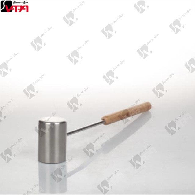 Foreign trade sauna stainless steel spoon 275ML Beauty Salon SPA Club dry steaming room spoon for water spraying