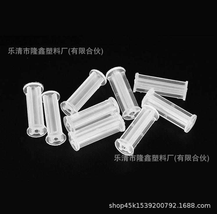 Factory Direct Sales Insulating Rubber Column Insulating Isolation Column Pc Board Fixed Hollow White Plastic Column 10Mm15Mm25Mm