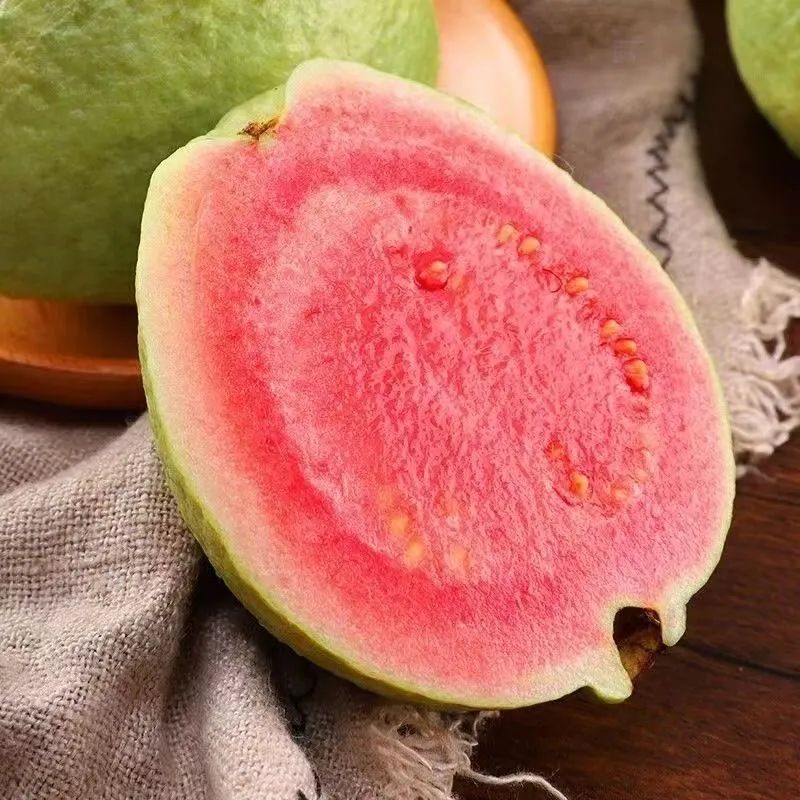 Guangxi Soft-Core Cream Guava Fresh Fruit Whole Box Free Shipping Seasonal Freshly Picked Red-Core White-Core Guava Naturally Ripe