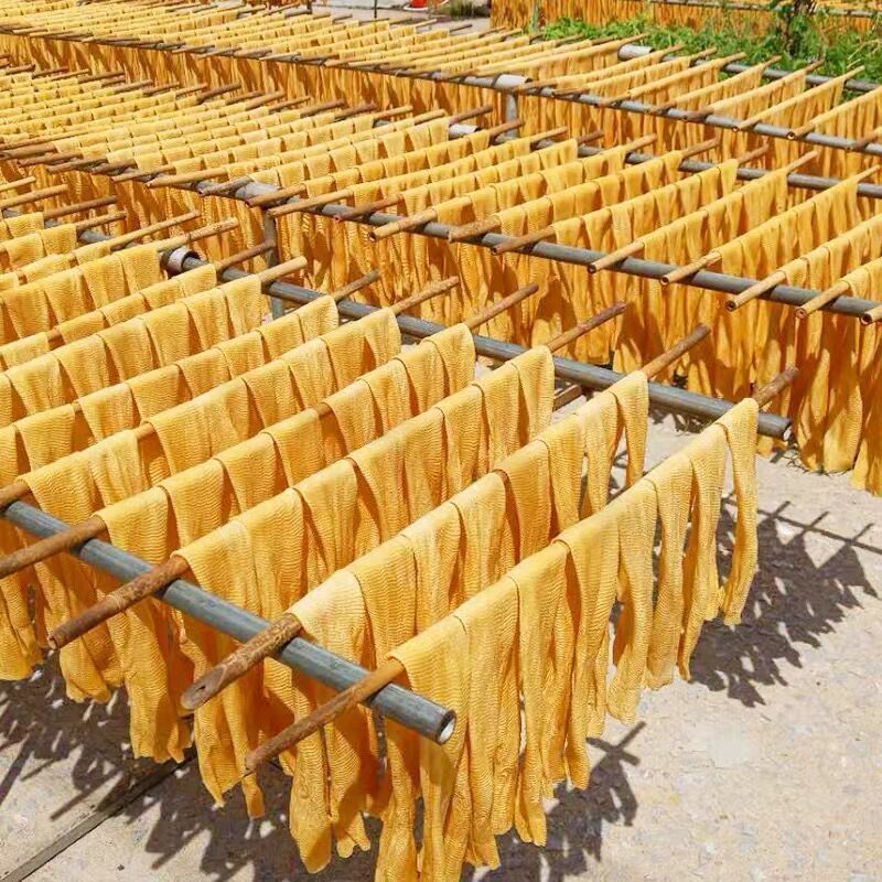 Bean skin dried bean curd wholesale run Jianghu restaurant hotpot shop stall bean curd skin source factory bulk bean skin