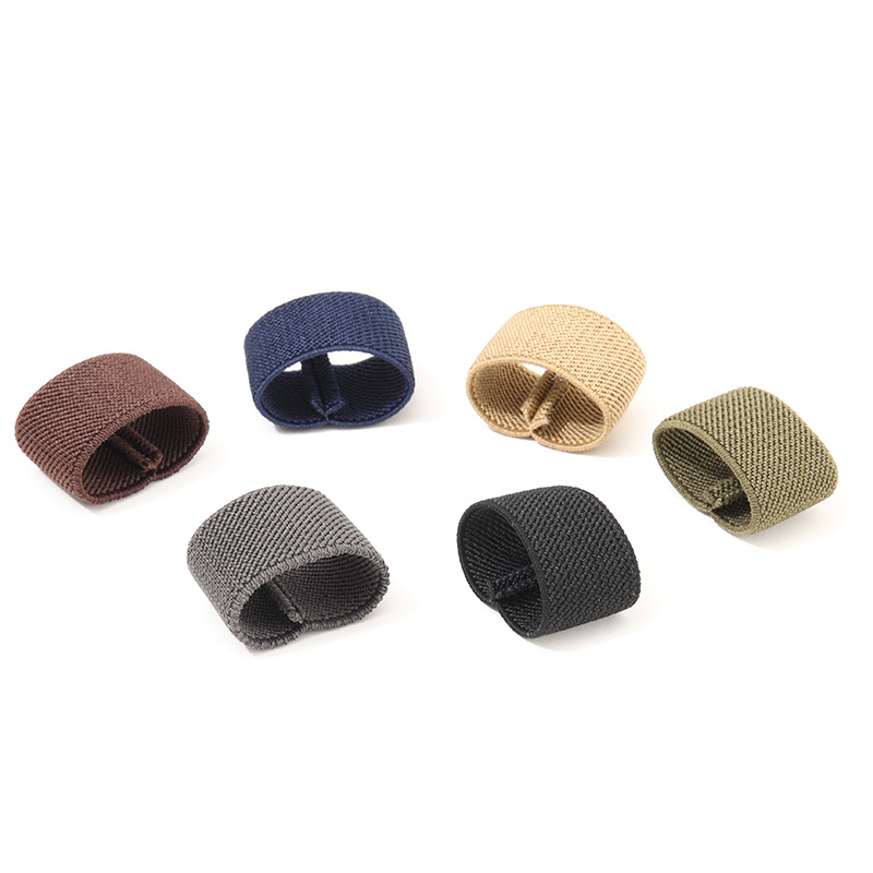 in stock wholesale twill elastic waistband loop belt loop elastic elastic tail fixing ring small ring fittings firm