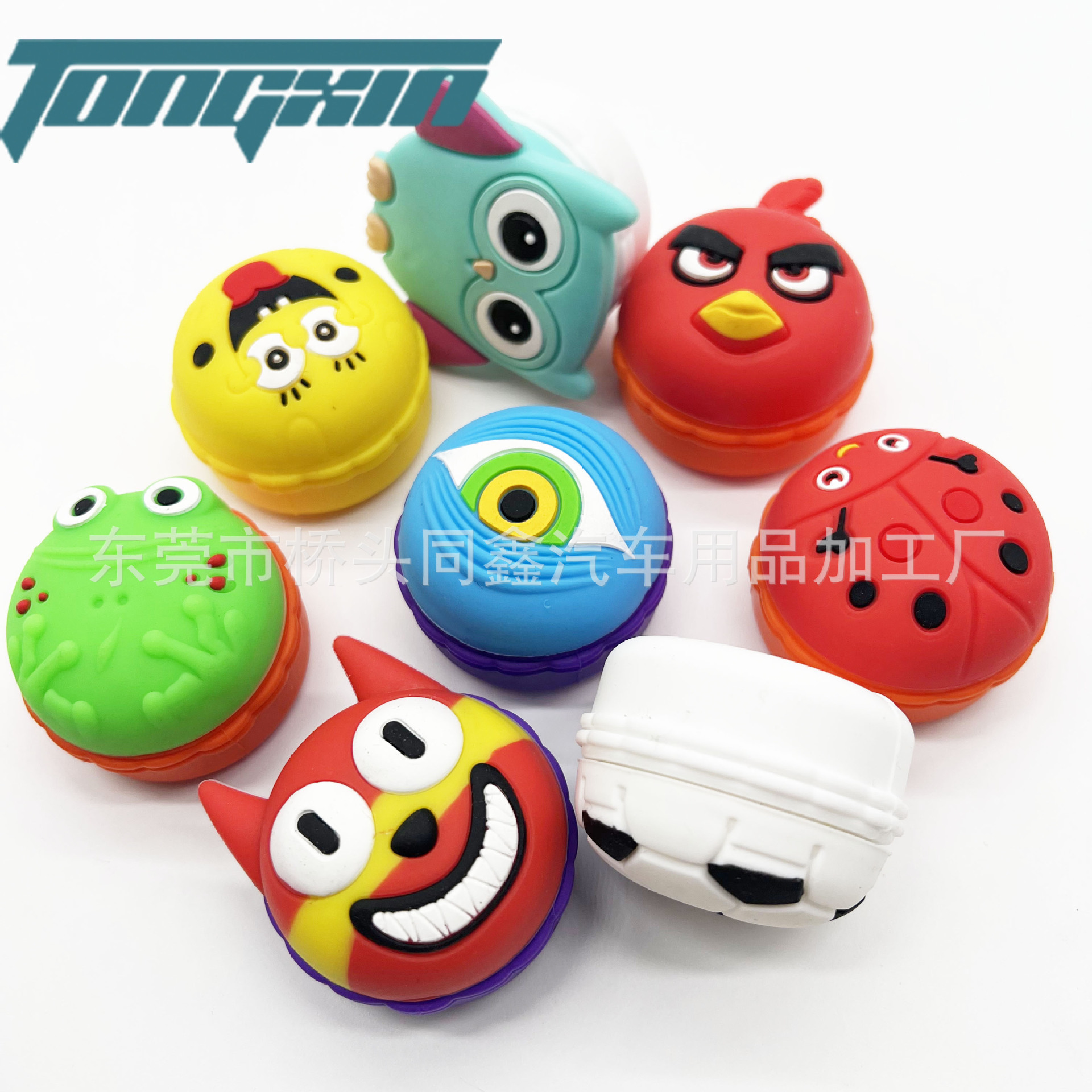 Factory Wholesale Creative Silicone Pipe Cartoon Silicone Gift Cartoon Animal Glue Doll Can Be Designed