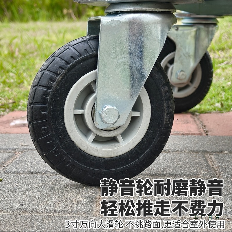 Night Market Stall Trolley Mobile Stall Entrepreneurship Internet Celebrity Stall Cart Folding Snack Cart Trolley