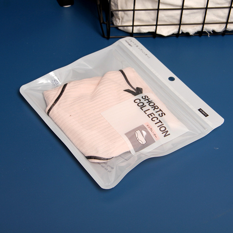 Panties packaging bag men's and women's underwear boxers self-sealing bag transparent bag garment bag wholesale