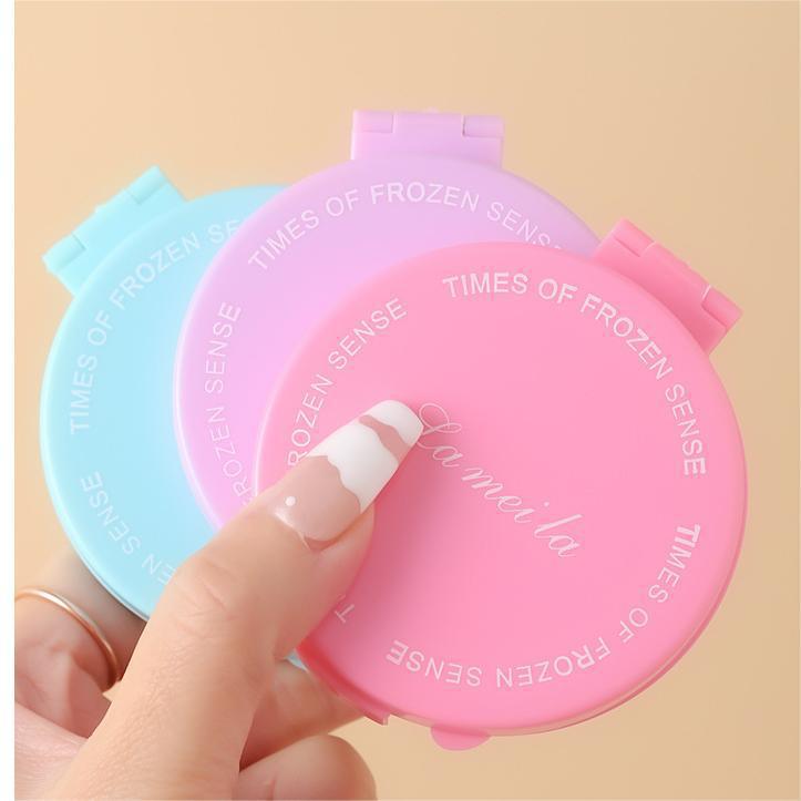 Lamela Skin Powder Natural Concealer Makeup Oil Control Powder Dry and Wet Dual-Use Foundation 5214