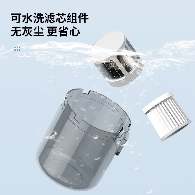 Cross-border household wireless mite remover large suction ultraviolet sterilization hand-held convenient dust removal and mite removal vacuum cleaner artifact