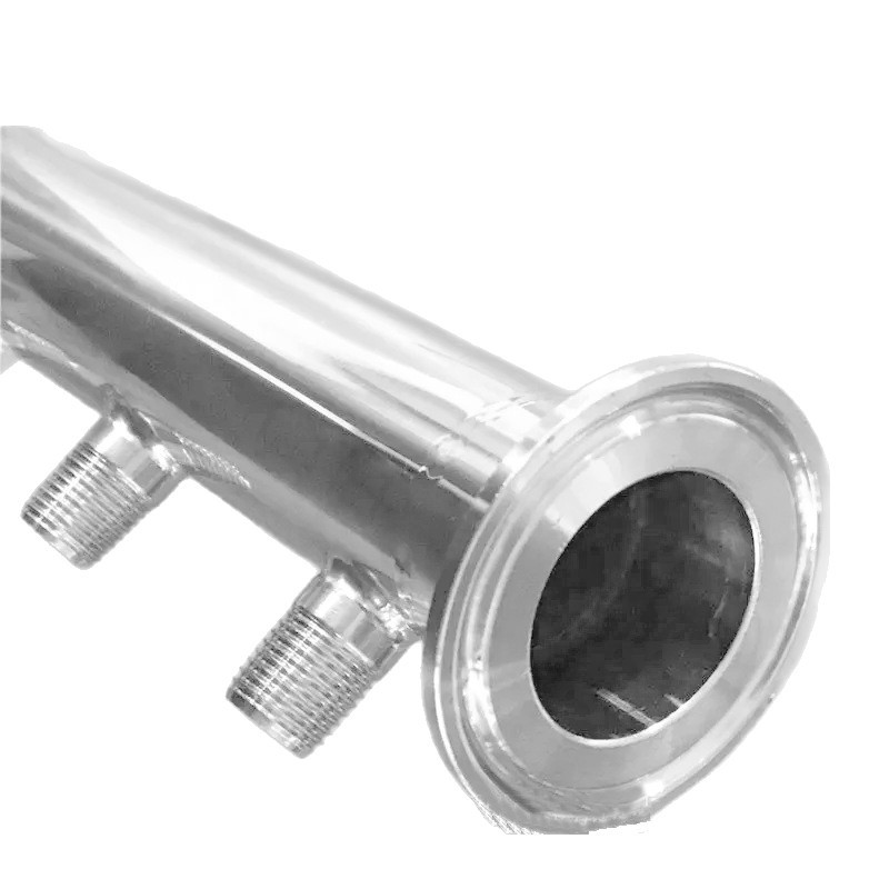 Large 304 Stainless Steel Water Distributor Customized Heat Exchange Machine Room Water Distributor Processing Central Air Conditioning Diverter