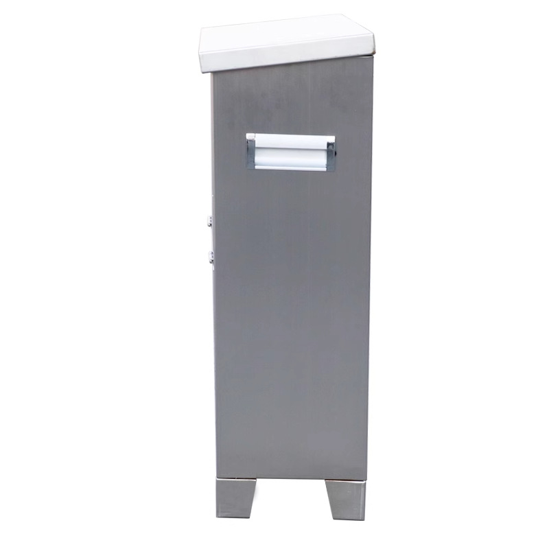 Fire extinguisher box 2 4kg5/8kg outdoor stainless steel fire dry powder fire extinguisher empty box 4 thickened