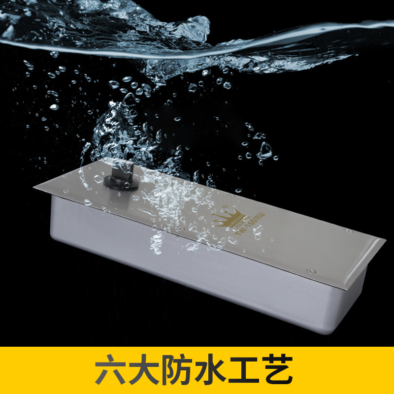 GEKRONE electric swing door machine single and two-way accessories glass door with self-locking function intelligent automatic floor Spring